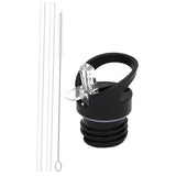 Maxbell 4x Straw Lid for Narrow Standard Mouth Bottle Transparent Straw