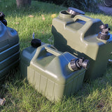 Maxbell 1x Water Storage Tank Water Canteens Water Container with Faucet Emergency