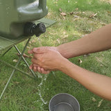 Maxbell 1x Water Storage Tank Water Canteens Water Container with Faucet Emergency