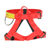Maxbell Climbing Harness Fall Protection Protect Waist Half Body Belt Red