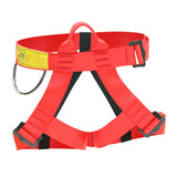Maxbell Climbing Harness Fall Protection Protect Waist Half Body Belt Red
