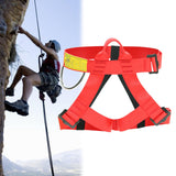 Maxbell Climbing Harness Fall Protection Protect Waist Half Body Belt Red