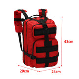 Maxbell Hiking Backpack Traveling Rucksack for Camping Hunting Red