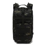 Maxbell Hiking Backpack Traveling Rucksack for Camping Hunting Black CP Color