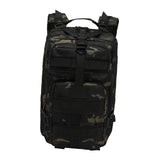 Maxbell Hiking Backpack Traveling Rucksack for Camping Hunting Black CP Color