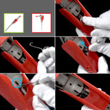 Maxbell Automatic Spring Fishing Rod Holder Stainless Steel Folding Fishing Bracket