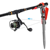 Maxbell Automatic Spring Fishing Rod Holder Stainless Steel Folding Fishing Bracket