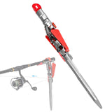 Maxbell Automatic Spring Fishing Rod Holder Stainless Steel Folding Fishing Bracket