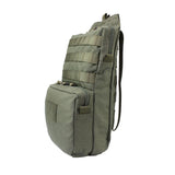 Maxbell 3L Hydration Backpack Molle Vest Pouch Camping Outdoor Water Bag Army green