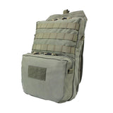 Maxbell 3L Hydration Backpack Molle Vest Pouch Camping Outdoor Water Bag Army green