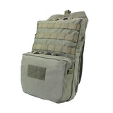 Maxbell 3L Hydration Backpack Molle Vest Pouch Camping Outdoor Water Bag Army green