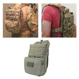 Maxbell 3L Hydration Backpack Molle Vest Pouch Camping Outdoor Water Bag Army green