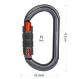 Maxbell Locking Carabiner Aluminum Alloy for Dog Leash Hammocks O Auto Locking