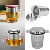 Maxbell Portable Tea Infuser with Lid Spice Strainer for Outdoor Camping Mugs Kettle