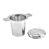 Maxbell Portable Tea Infuser with Lid Spice Strainer for Outdoor Camping Mugs Kettle