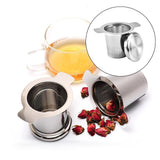 Maxbell Portable Tea Infuser with Lid Spice Strainer for Outdoor Camping Mugs Kettle