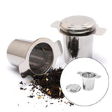 Maxbell Portable Tea Infuser with Lid Spice Strainer for Outdoor Camping Mugs Kettle