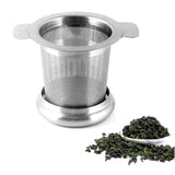 Maxbell Portable Tea Infuser with Lid Spice Strainer for Outdoor Camping Mugs Kettle