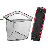 Maxbell Aluminum Alloy Folded Fishing Landing Net for Salmon Steelhead 45x60cm