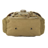Maxbell Tactical Waist Pack Molle Pouch Organizer Panel Hanging for Camping brown