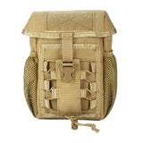Maxbell Tactical Waist Pack Molle Pouch Organizer Panel Hanging for Camping brown