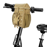 Maxbell Tactical Waist Pack Molle Pouch Organizer Panel Hanging for Camping brown