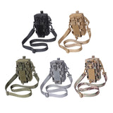 Maxbell Tactical Bag with Shoulder Strap Waist Bag Pouch Organizer for Travel Hiking Black