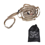 Maxbell Colorful Camping Tent Rope Lanyard Clothesline Hanging Gear Strap Lamp Brown
