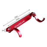 Maxbell Durable Fishing Pole Rack Adjustable for Outdoor All Types Rod Boat Stand Red