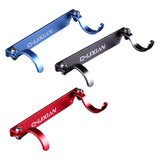 Maxbell Durable Fishing Pole Rack Adjustable for Outdoor All Types Rod Boat Stand Red