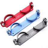 Maxbell Durable Fishing Pole Rack Adjustable for Outdoor All Types Rod Boat Stand Red