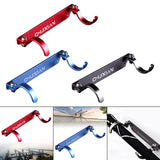 Maxbell Durable Fishing Pole Rack Adjustable for Outdoor All Types Rod Boat Stand Red