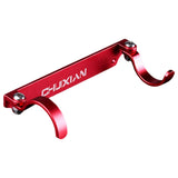 Maxbell Durable Fishing Pole Rack Adjustable for Outdoor All Types Rod Boat Stand Red