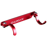 Maxbell Durable Fishing Pole Rack Adjustable for Outdoor All Types Rod Boat Stand Red