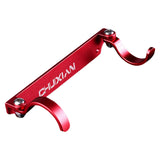 Maxbell Durable Fishing Pole Rack Adjustable for Outdoor All Types Rod Boat Stand Red