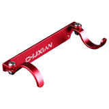 Maxbell Durable Fishing Pole Rack Adjustable for Outdoor All Types Rod Boat Stand Red