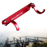 Maxbell Durable Fishing Pole Rack Adjustable for Outdoor All Types Rod Boat Stand Red