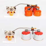 Maxbell Lightweight Stove Adapter Burner Connector for Picnic Backpacking Hiking