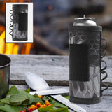 Maxbell Gas Tank Case Camping Equipment Fuel Oxford Bottle Tool  Snake camouflage