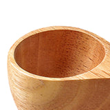 Maxbell Camping Mug Outdoor Wooden Camp Cup Lightweight Hiking Tableware Brown