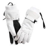 Maxbell Thermal Windproof Waterproof Winter Gloves Touch Screen Warm Mittens White M