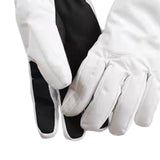 Maxbell Thermal Windproof Waterproof Winter Gloves Touch Screen Warm Mittens White L