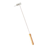 Maxbell Long Fire Poker Tools Fire Pit Outdoor Furnace Barbecue Fireplace Ash Rake