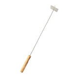 Maxbell Long Fire Poker Tools Fire Pit Outdoor Furnace Barbecue Fireplace Ash Rake