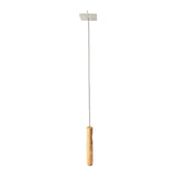 Maxbell Long Fire Poker Tools Fire Pit Outdoor Furnace Barbecue Fireplace Ash Rake