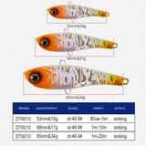 Maxbell 1x Fishing Lure Rattling Sinking Vibration 3D Eyes Swimbait Yellow 52mm 10g