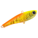Maxbell 1x Fishing Lure Rattling Sinking Vibration 3D Eyes Swimbait Yellow 52mm 10g