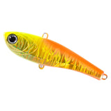 Maxbell 1x Fishing Lure Rattling Sinking Vibration 3D Eyes Swimbait Yellow 52mm 10g
