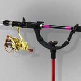 Maxbell 3 in 1 Adjustable Fishing Rod Holder Fish Pole Bracket Rack Fishing Tool S