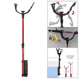 Maxbell 3 in 1 Adjustable Fishing Rod Holder Fish Pole Bracket Rack Fishing Tool S